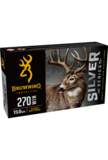 BROWNING BROWNING SILVER SERIES 270 WIN 150 GR PLATED SOFT POINT 20 RDS