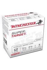 WINCHESTER WINCHESTER SUPER TARGET XTRA-LITE TARGET LOAD 12 GA 2 3/4" 1 0Z #8 250 RDS