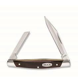 BUCK BUCK KNIVES DEUCE WOOD HANDLE GEN DIST