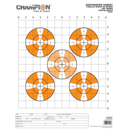 CHAMPION CHAMPION SHOTKEEPER TARGET SIGHT-IN SCOPE 100 YDS PISTOL/ RIFLE 12 PK