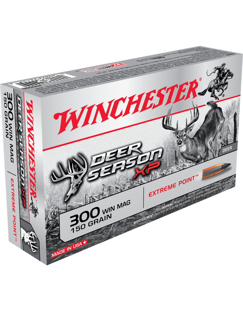 WINCHESTER WINCHESTER DEER SEASON XP 300 WIN MAG 150GR EXTREME POINT 20 RDS