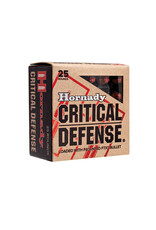 HORNADY HORNADY CRITICAL DEFENSE 357 MAG 125 GR FTX 25 RDS