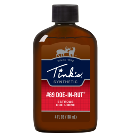 TINK'S TINK’S SYNTHETIC NO FREEZE #69 DOE-IN-RUT ESTOUS DOE URINE 4 FL OZ