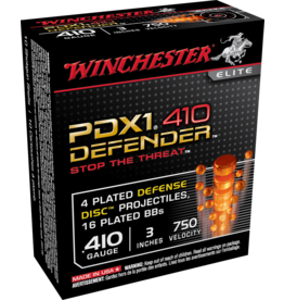 WINCHESTER WINCHESTER DEFENDER  .410 GA 3" 4 PLATED DEFENSE DISC 16BB'S - 10 ROUNDS
