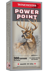 WINCHESTER WINCHESTER POWER POINT 300 SAVAGE 150GR 20 RDS