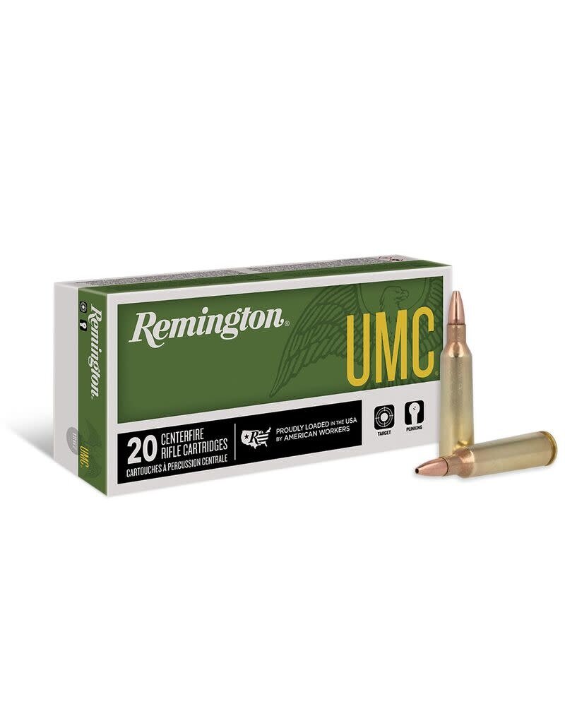 REMINGTON REMINGTON UMC 22-250 REMINGTON 50 GR JHP 20 RDS