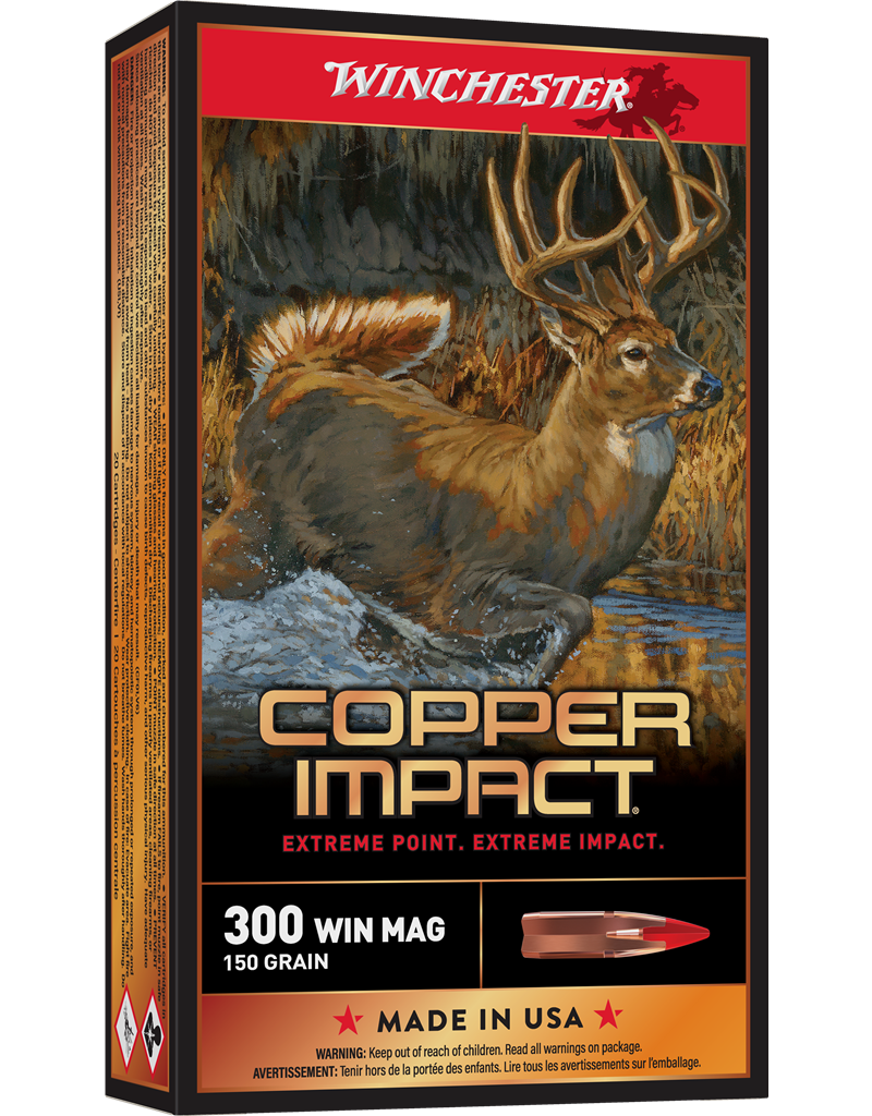 WINCHESTER WINCHESTER COPPER IMPACT 300 WIN MAG 150 GR 20 RDS