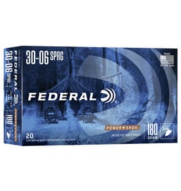 FEDERAL FEDERAL 30-06 SPRINGFIELD 180GR POWER SHOCK 20 RDS