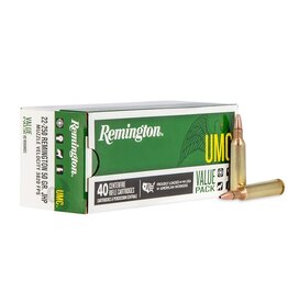 REMINGTON REMINGTON VALUE PACK  22-250 REM 50 GR JHP 40 RDS