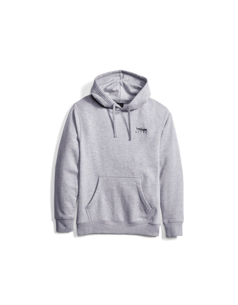 SITKA SITKA ICON CLASSIC PULLOVER HOODY HEATHER GRAY LG