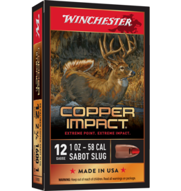 WINCHESTER WINCHESTER COPPER IMPACT SABOT SLUG 12 GA 2 3/4" 5 RDS