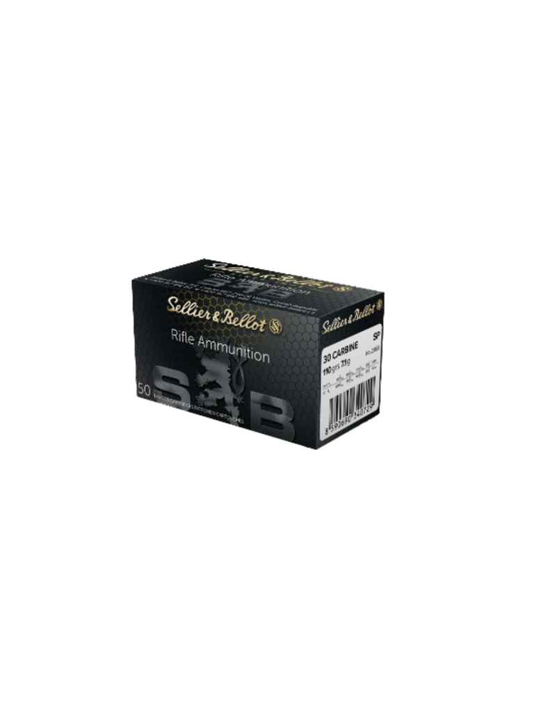 SELLIER & BELLOT 30 CARBINE 110 GR