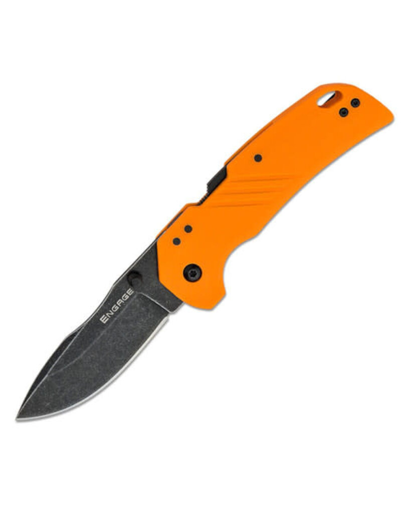 COLD STEEL COLD STEEL 3" ENGAGE DROP POINT ORANGE
