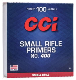 CCI CCI # 400 SMALL RIFLE PRIMERS 100 RDS