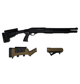 MAULER MAULER PUMP ACTION SHOTGUN WITH TACTICAL STOCK 18.5" 12 GA