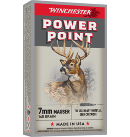 WINCHESTER WINCHESTER POWER POINT 7MM MAUSER 145 GR 20 RDS