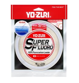 YO-ZURI YO-ZURI SUPER FLUORO 100% FLUOROCARBON LEADER 30 YD