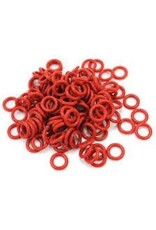 VRX VRX WACKY RIGGING O-RINGS FOR 3” & 4” STICK BAITS 25PK RED