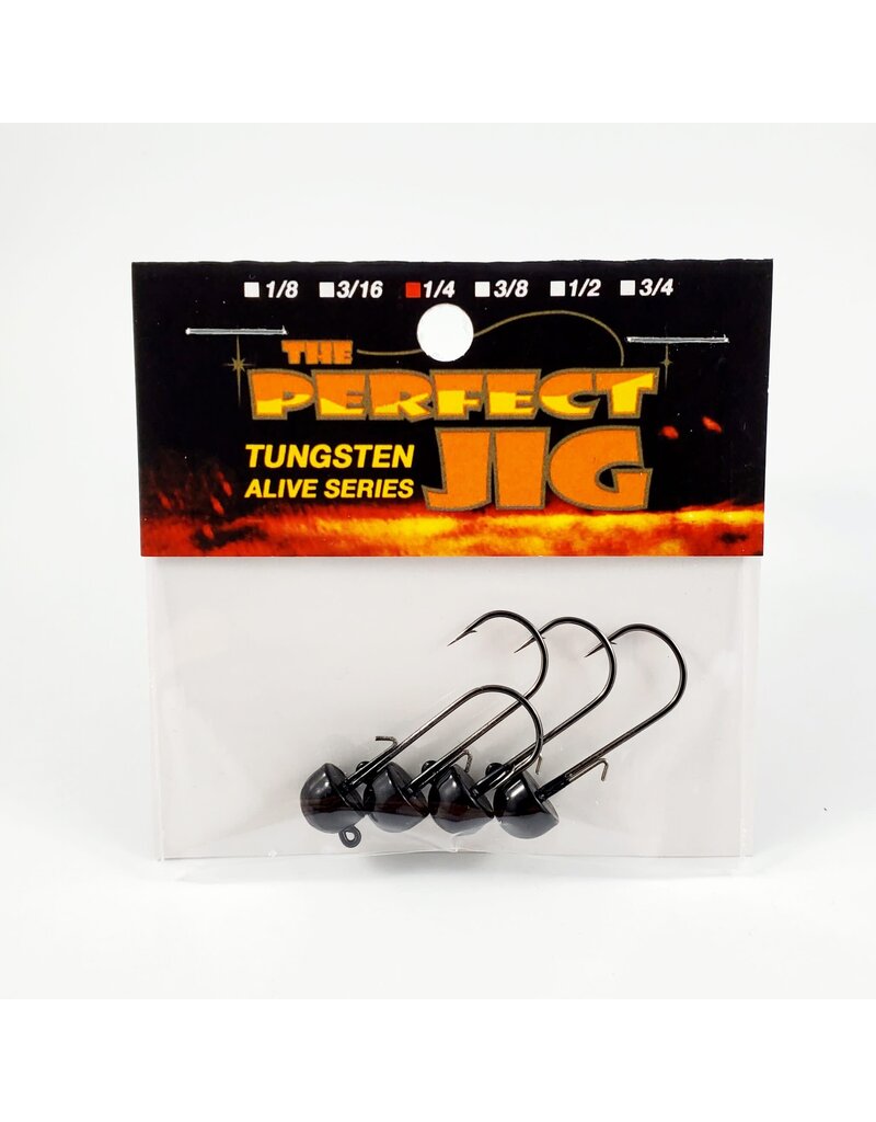 THE PERFECT JIG THE PERFECT JIG TUNGSTEN ALIVE SERIES NED HEAD