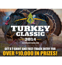 EASTHILL OUTDOORS 2024 TURKEY CLASSIC - 2 WHITETAIL SHIRTS
