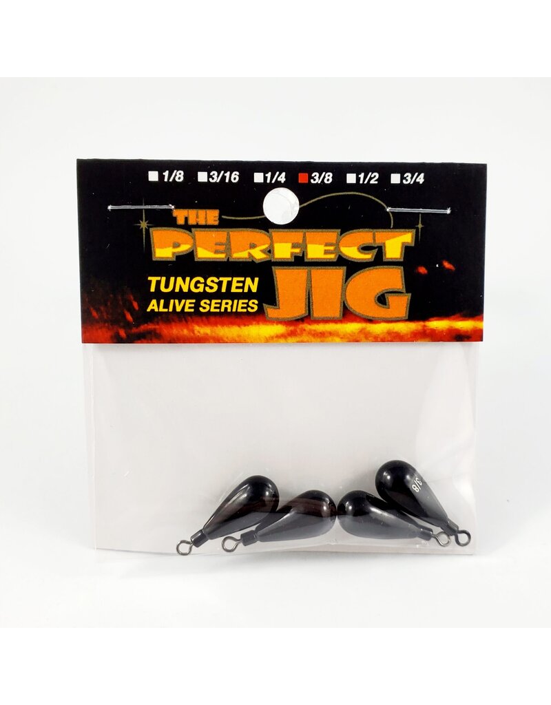 THE PERFECT JIG THE PERFECT JIG TUNGSTEN ALIVE SERIES DROP SHOT WEIGHTS