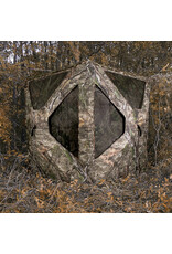 PRIMOS PRIMOS DOUBLE BULL ROUGHNECK GROUND BLIND W/ SILENT-SLIDE WINDOW SYSTEM