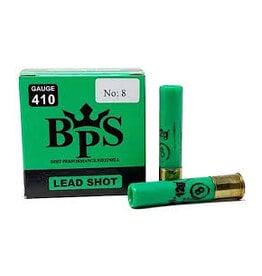 BPS BPS 410 GA LEAD SHOT 2 1/2" #8 25 RDS