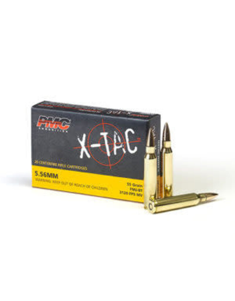 PMC PMC X-TAC 5.56 X 45MM 55 GR FMJ-BT 20RDS
