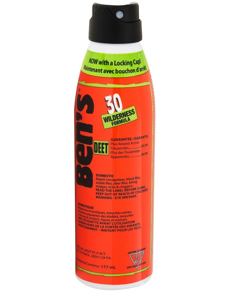BEN'S BEN’S 30 WILDERNESS FORMULA  INSECT REPELLENT PUMP SPRAY 170G