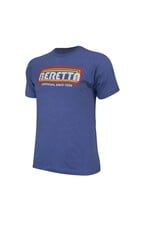 BERETTA BERETTA RETRO T-SHIRT HEATHER ROYAL