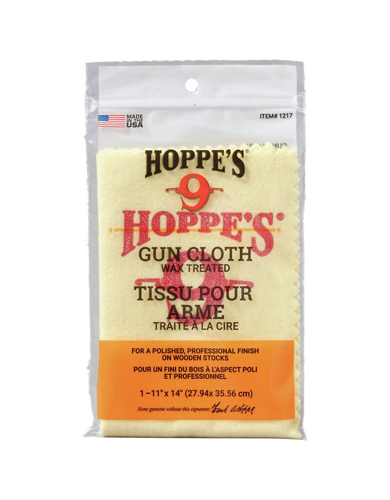 Hoppe's HOPPE’S NO. 9 GUN CLOTH WAX TREATED