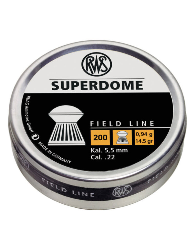 RWS RWS SUPERDOME FIELD LINE .22 CAL 300 PELLETS