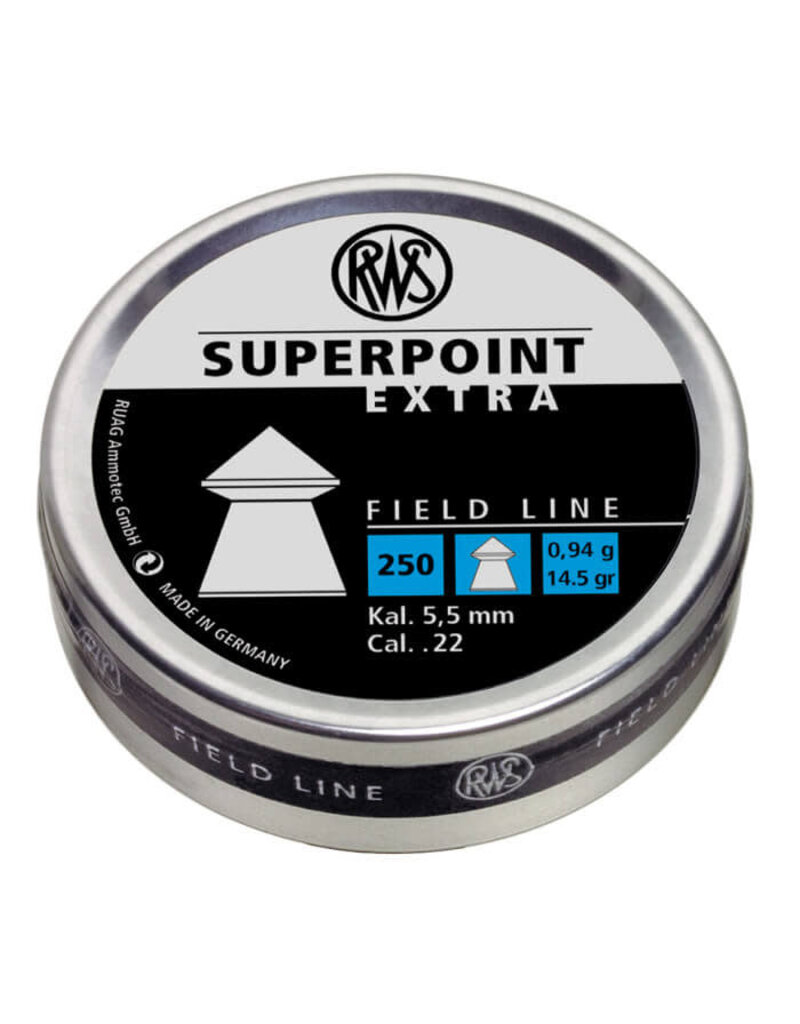 RWS RWS SUPERPOINT EXTRA PELLET .22 CALIBER 200CT