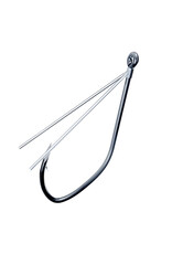 EAGLE CLAW EAGLE CLAW TROKAR WEEDLESS FINESSE HOOK PLATINUM CHROME 6PK