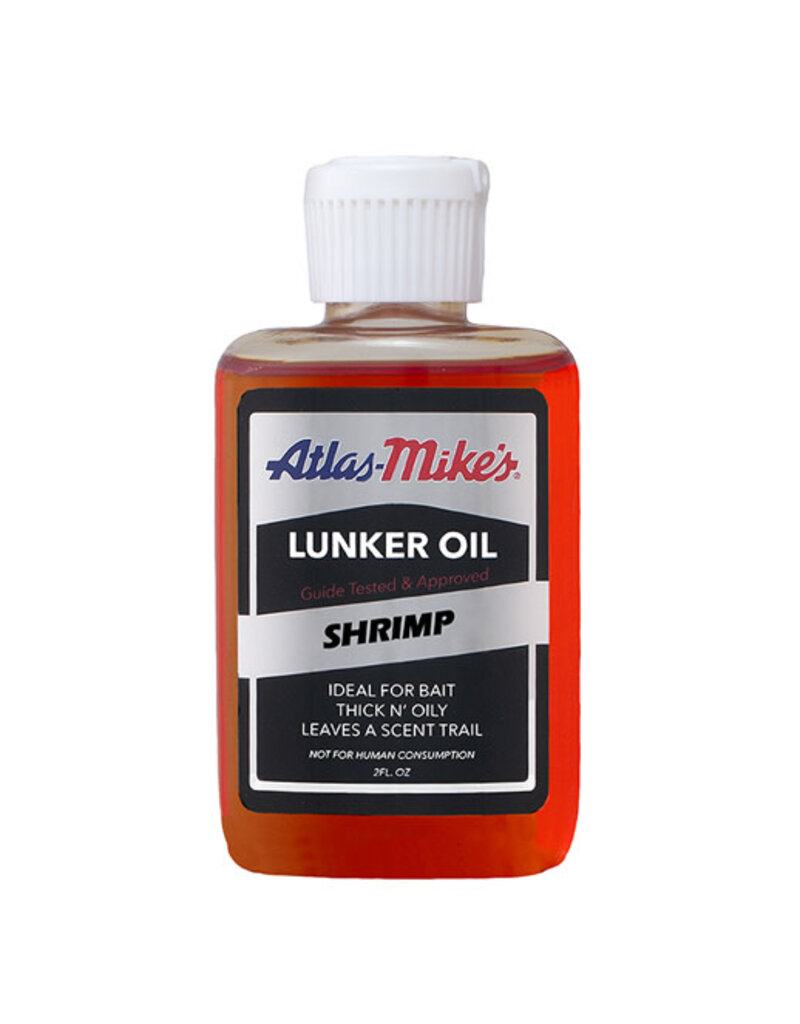 ATLAS-MIKE'S ATLAS MIKE GLO SCENT LUNKER OIL SHRIMP 2FL OZ