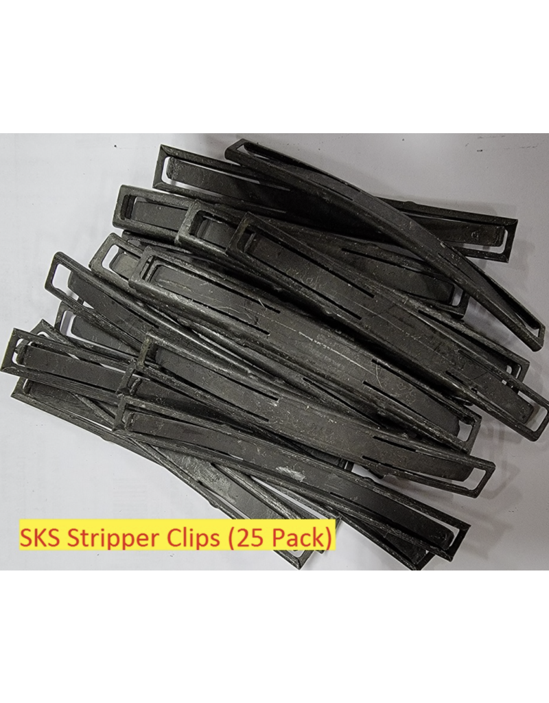 SKS ORIGINAL STRIPPER CLIPS 25 PK