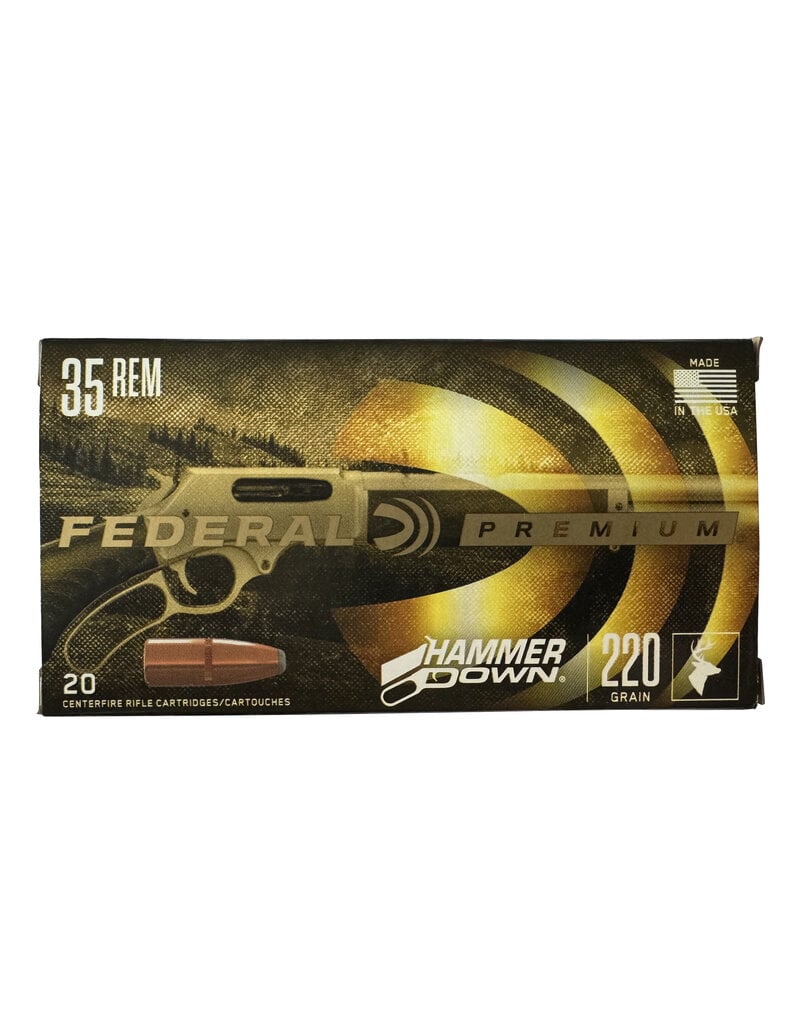 FEDERAL PREMIUM FEDERAL 35 REM 220GR HAMMERDOWN