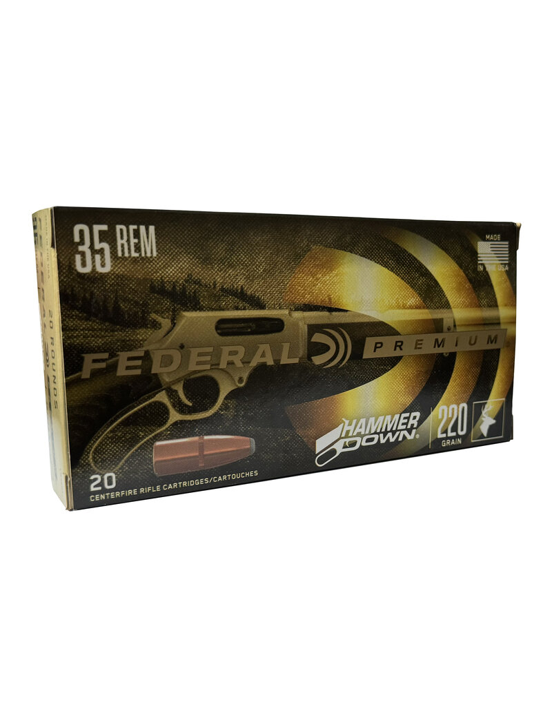 FEDERAL PREMIUM FEDERAL 35 REM 220GR HAMMERDOWN