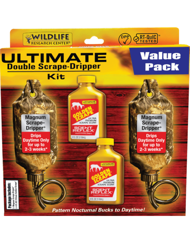 WILDLIFE RESEARCH WILDLIFE RESEARCH ULTIMATE DOUBLE SCRAPE DRIPPER KIT