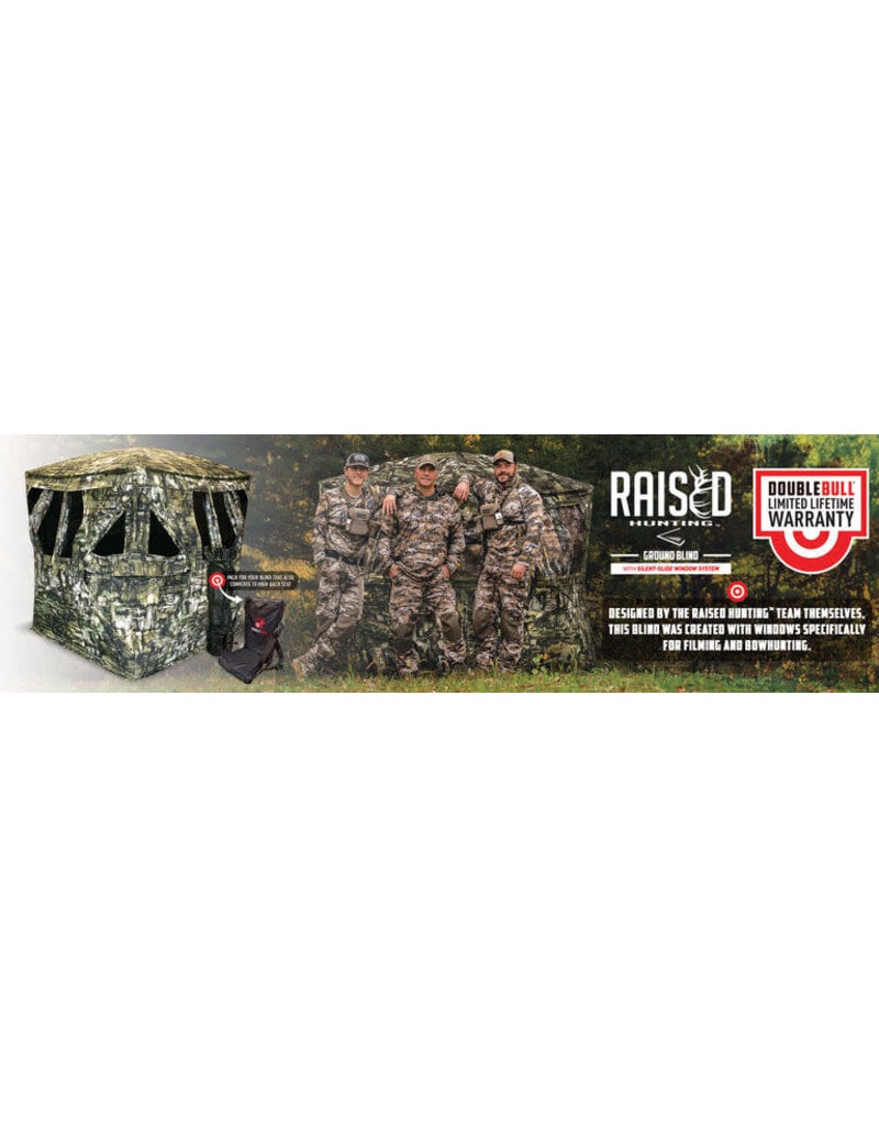 PRIMOS PRIMOS DOUBLE BULL RAISED HUNTING SURROUNDVIEW BLIND