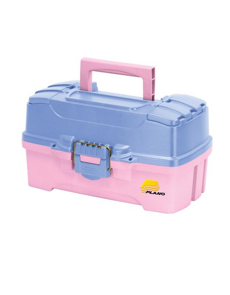 PLANO MOLDING PLANO TWO TRAY BOX PERIWINKLE/ PINK