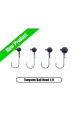 XZONE XZONE PRO SERIES TUNGSTEN BALL HEAD JIG 1/0 HOOK