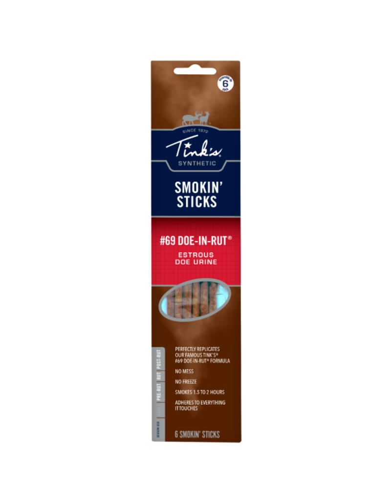 TINK'S TINK’S SMOKIN’ STICKS #69-X SYNTHETIC DOE ESTROUS 6PK