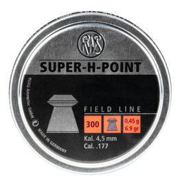RWS RWS SUPER-H-POINT HUNTING AMMO  PELLET .177 CAL 300CT