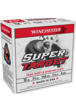 WINCHESTER WINCHESTER SUPER TARGET 12 GA 2 3/4" #8 25 RDS single
