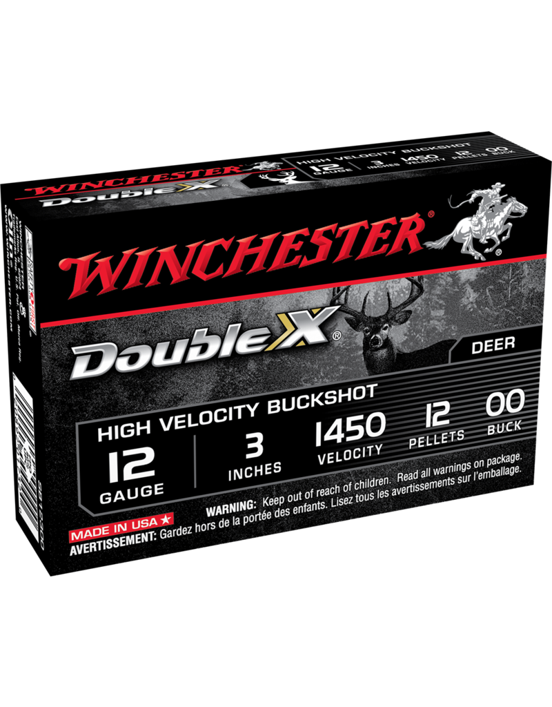 WINCHESTER WINCHESTER DOUBLE X 12GA HV 3" 00 BUCK 5RDS