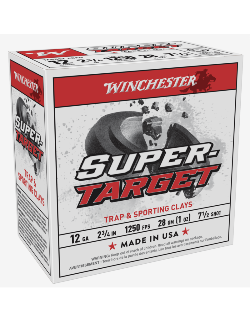 WINCHESTER WINCHESTER SUPER TARGET 12 GA 2 3/4" #7.5