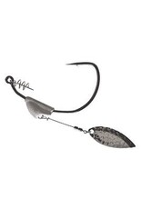 OWNER OWNER TWIST LOCK FLASHY SWIMMER W/ CPS BLACK CHROME 2PK