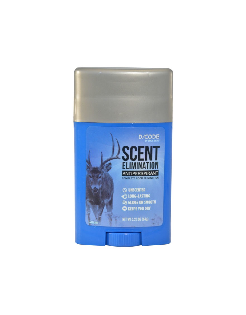 CODE BLUE CODE BLUE SCENT ELIMINATION ANTI PERSPIRANT STICK