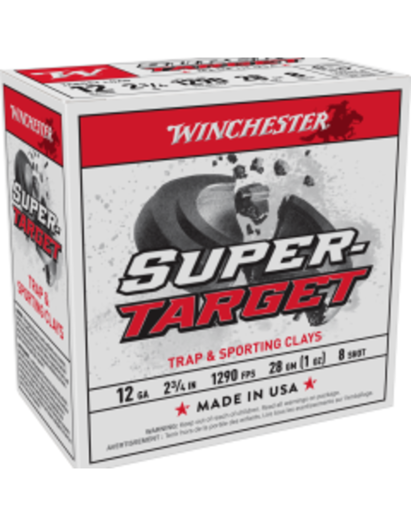 WINCHESTER WINCHESTER SUPER TARGET 12 GA 2 3/4" 8 SHOT single